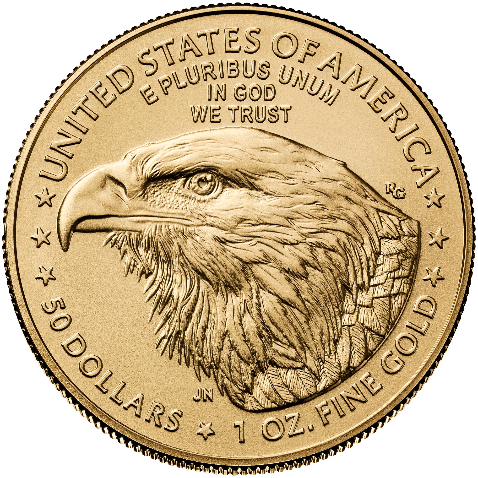 2024 - 1 oz American Eagle Gold bullion coin - Reverse - Type II