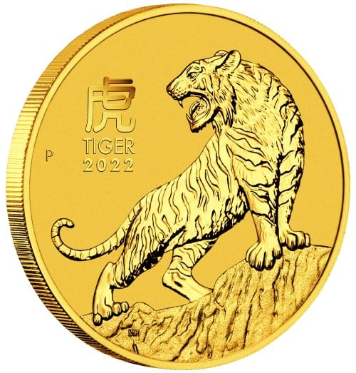 1oz. Gold Australian Lunar Tiger