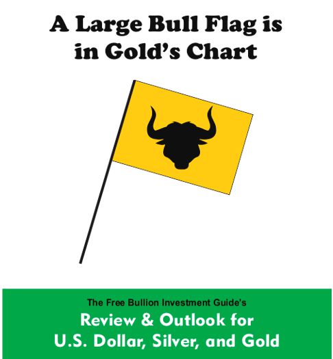 A Large Bull Flag is in Gold's Chart