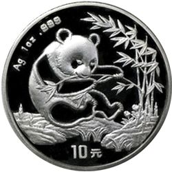 1994 chinese silver panda