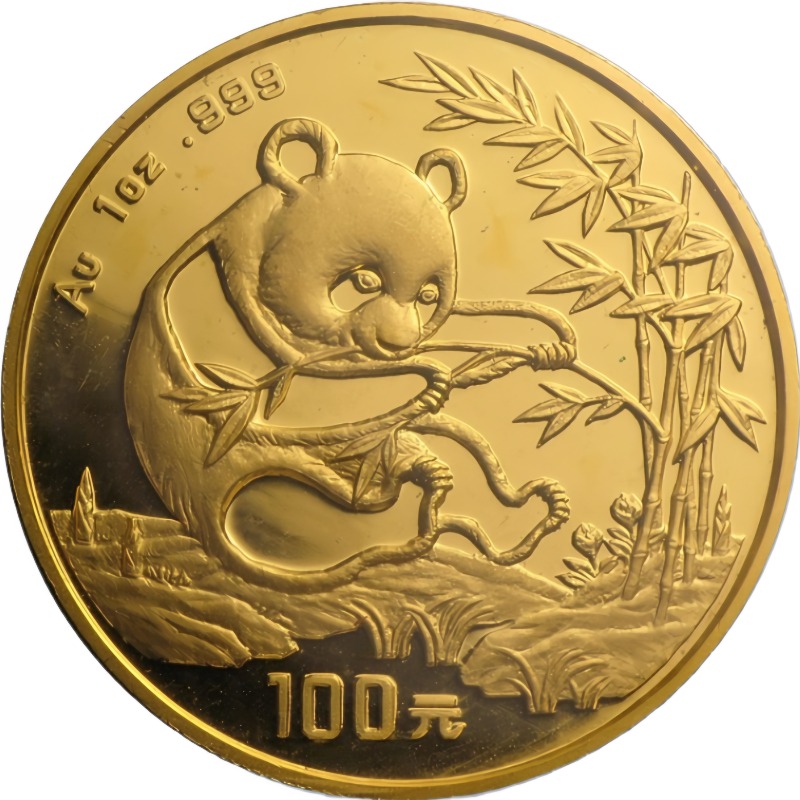 1994 chinese gold panda