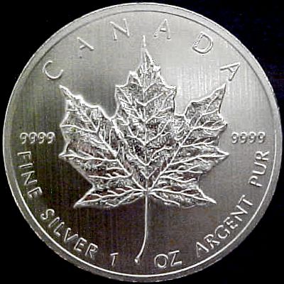 silver maple leaf