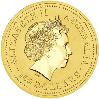 1oz. Gold Lunar - Series I - Obverse Side