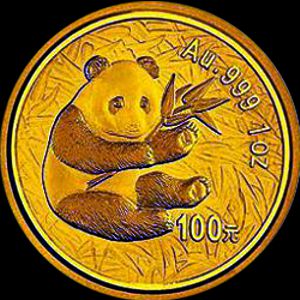 2000 chinese gold panda