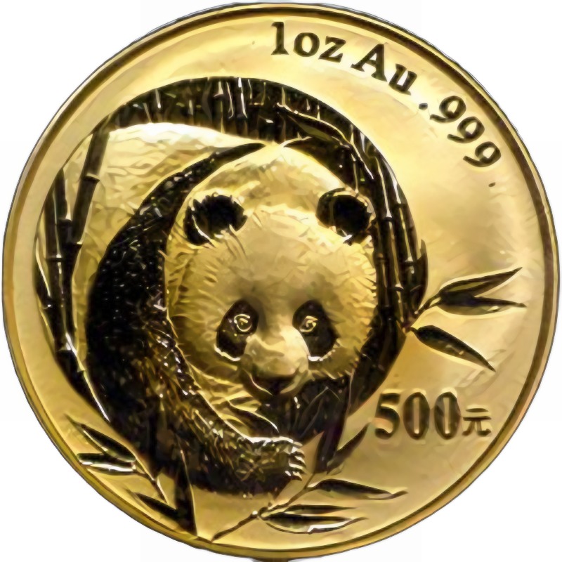 2003 chinese gold panda