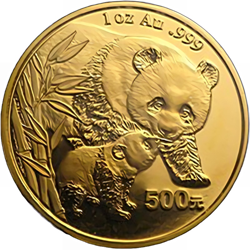 2004 chinese gold panda