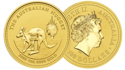 Australian Gold Nugget Bullion Coin