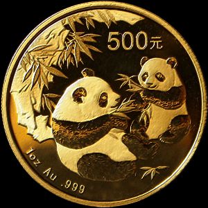 2006 chinese gold panda