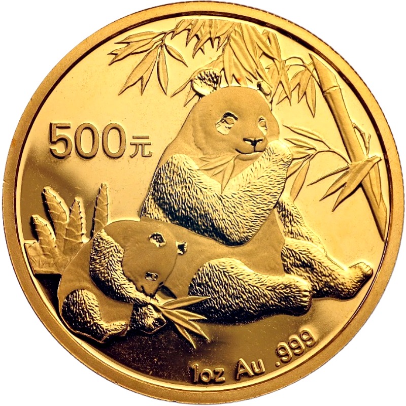 2007 chinese gold panda