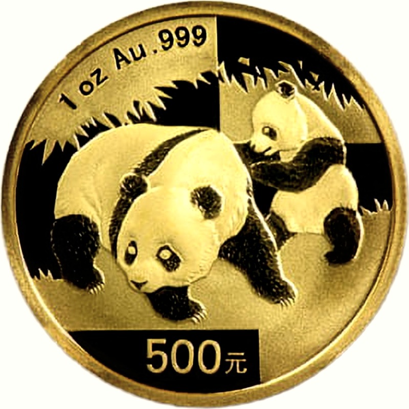 2008 chinese gold panda