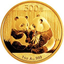 2009 chinese gold panda