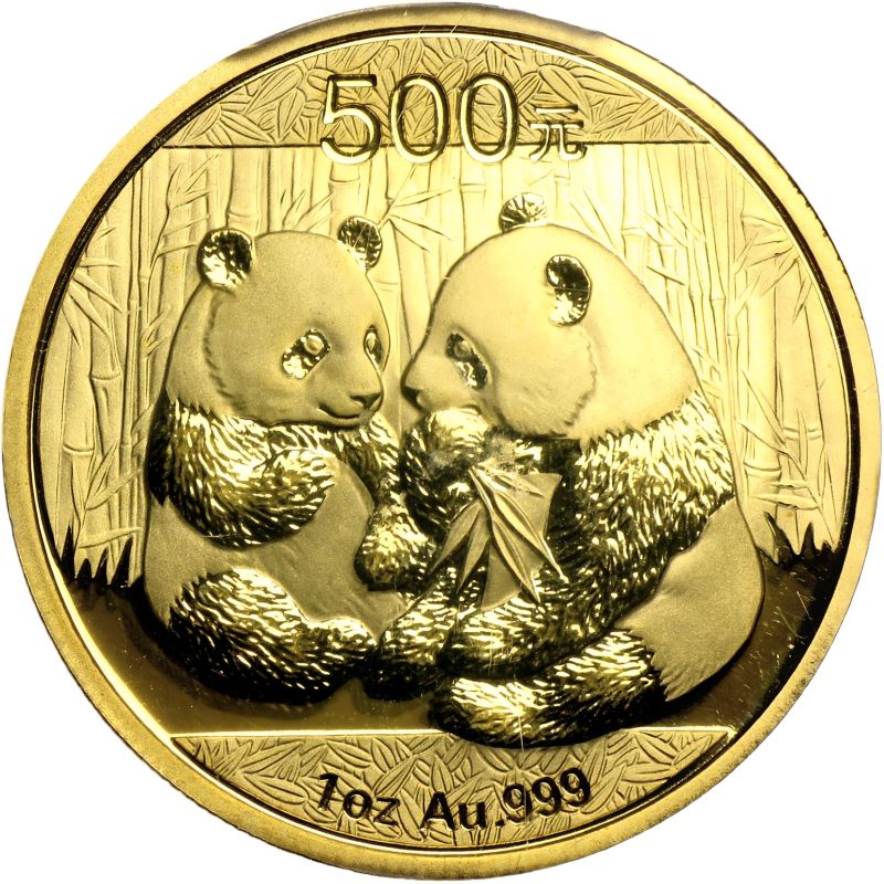 2009 chinese gold panda