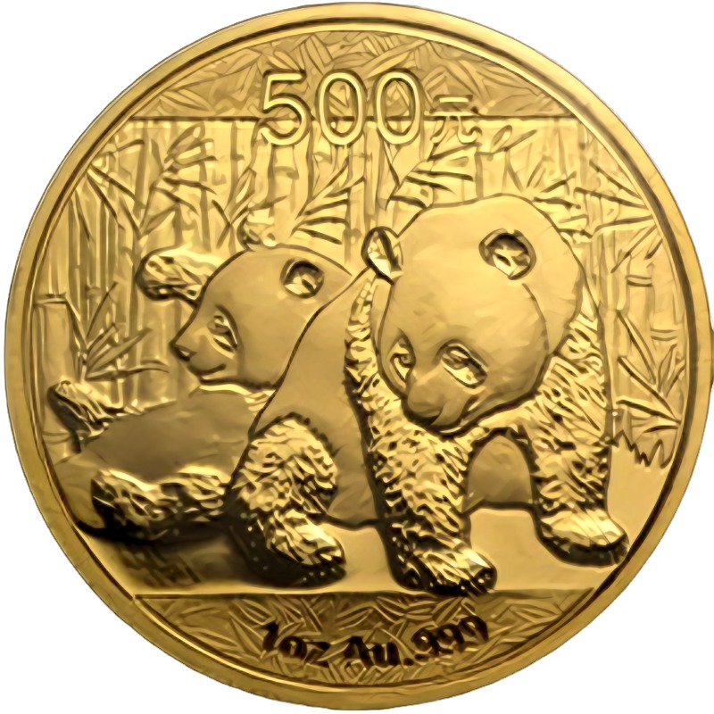 2010 chinese gold panda