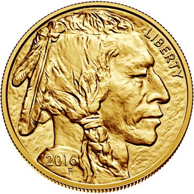 1oz american buffalo gold bullion coin obv