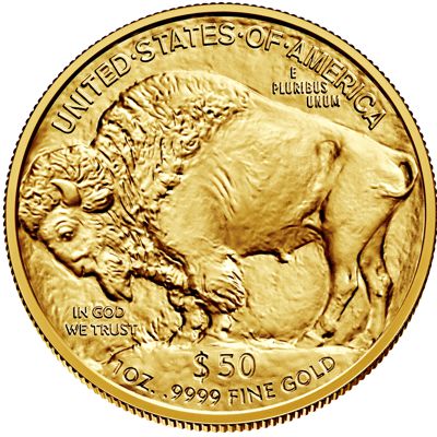 1oz american buffalo gold bullion coin rev