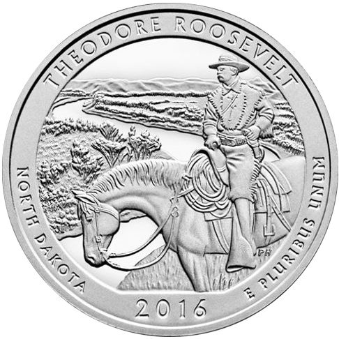 5oz atb north dakota theodore roosevelt coin