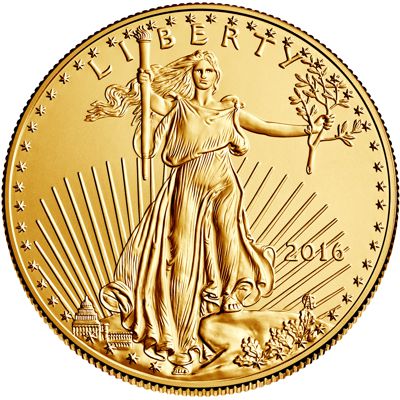 14 Oz American Eagle Gold Bullion Coin