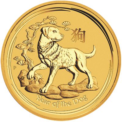 gold lunar coin