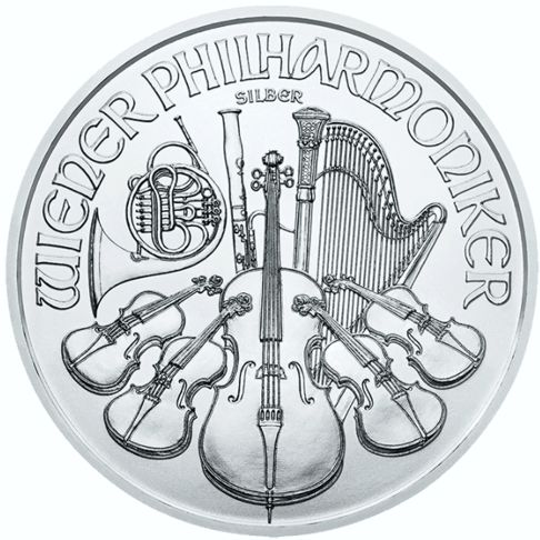 one oz silver philharmonic rev