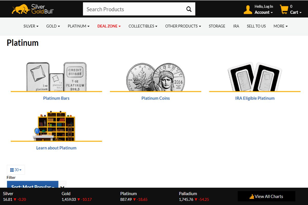 SilverGoldBull platinum