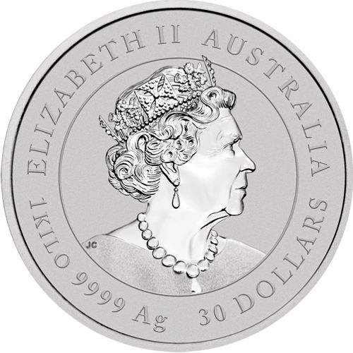 one kilo silver lunar