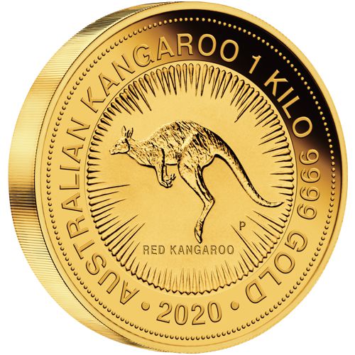 1 kilo. Australian Gold Kangaroo Bullion Coin