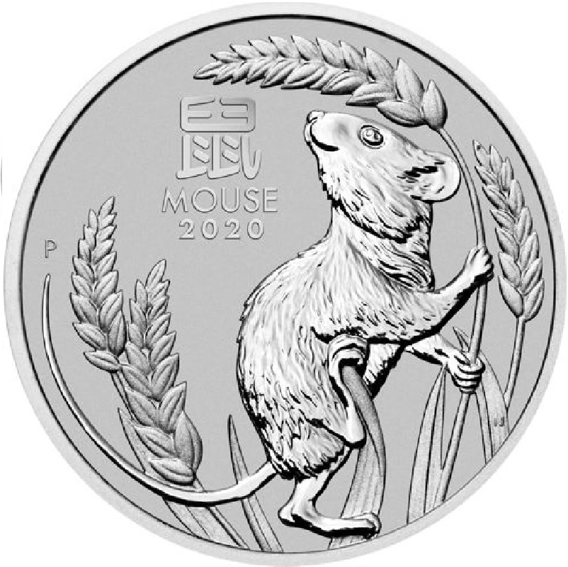 platinum lunar bullion coin