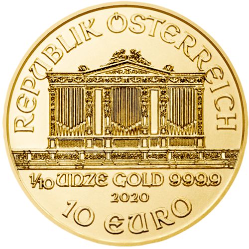 tenth oz gold philharmonic