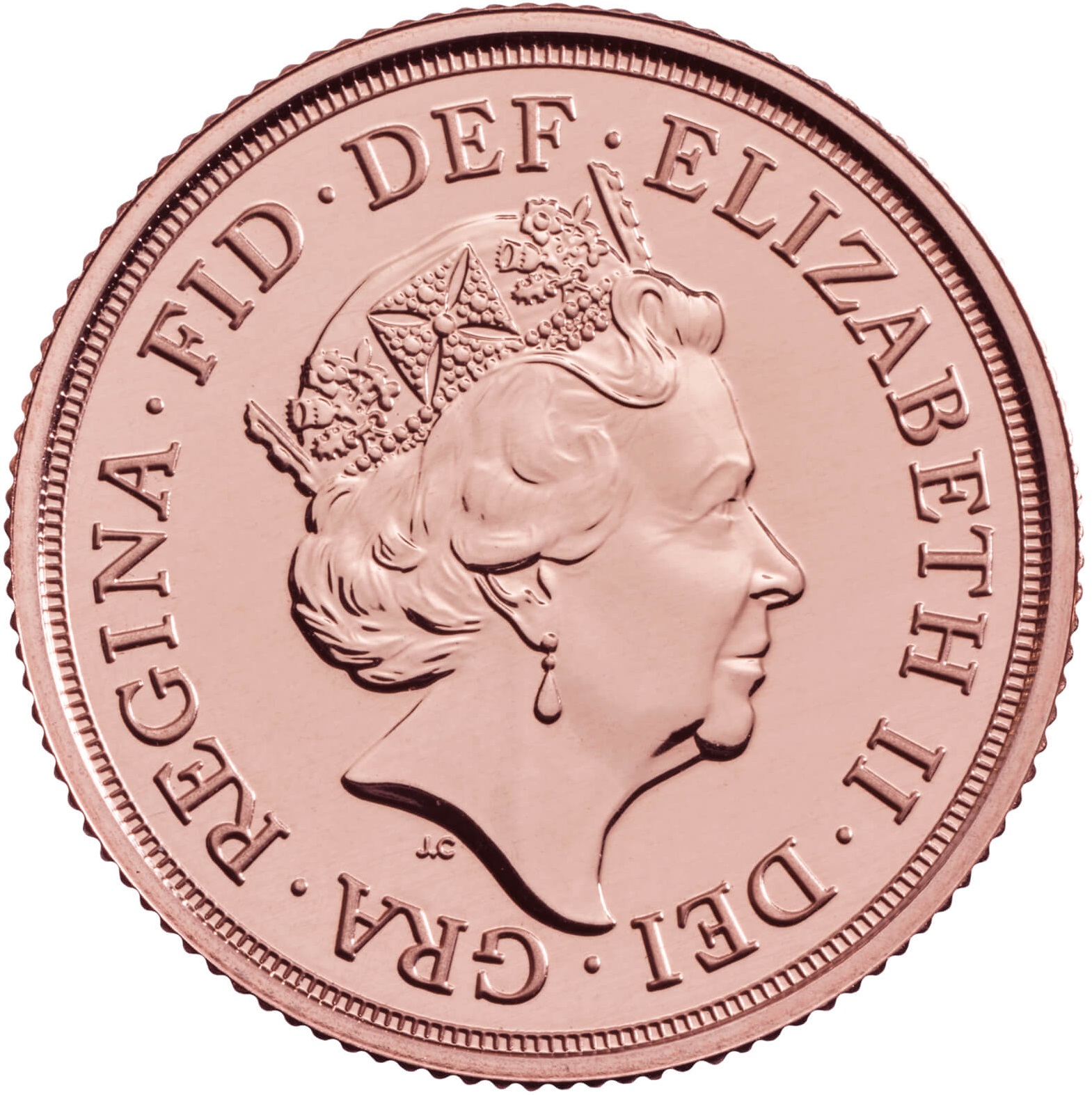 2022 Full Gold Sovereign - Queen Elizabeth II - Obverse