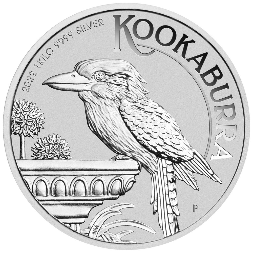 1-kilo - Silver Kookaburra - REV