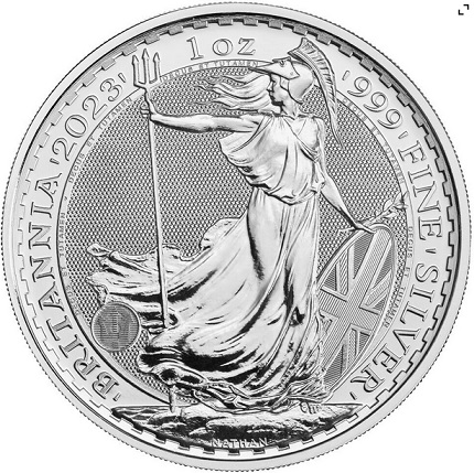 1oz. Silver Britannia - Rev