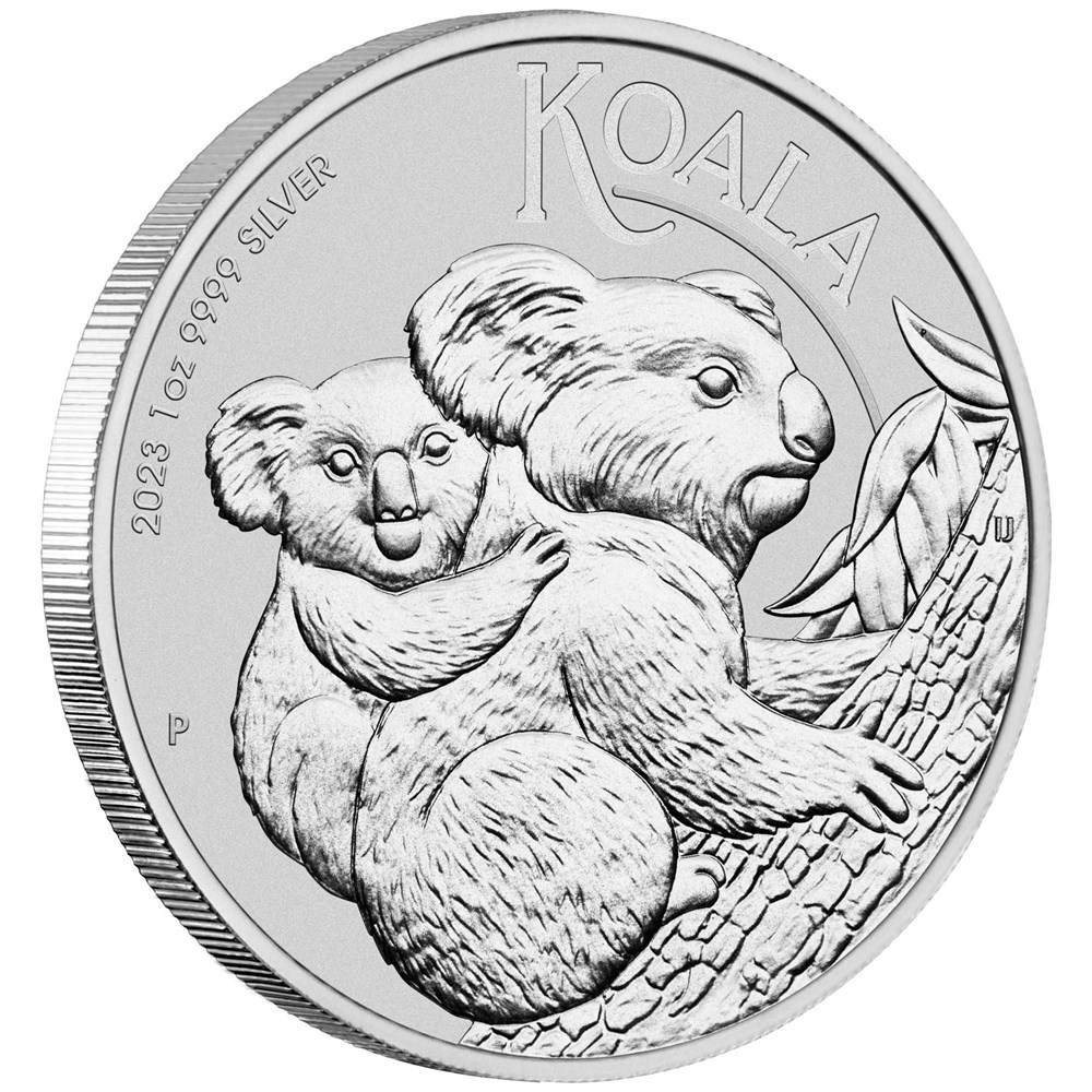 2023 - 1 oz. Australian Silver Koala Bullion Coin - Reverse side