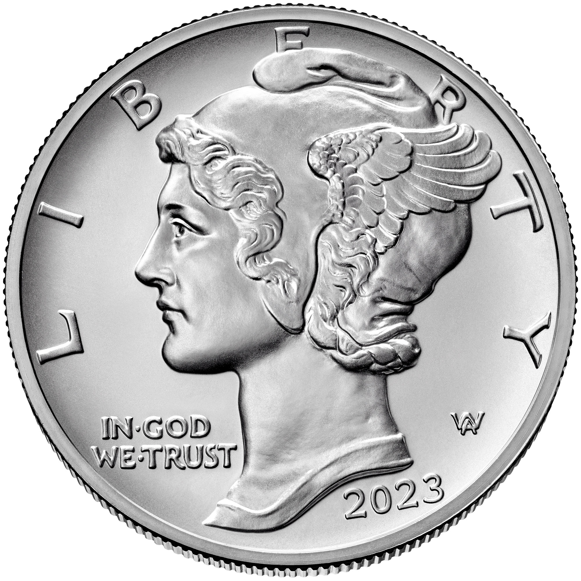 1oz U.S. Palladium Bullion Coin - Obverse