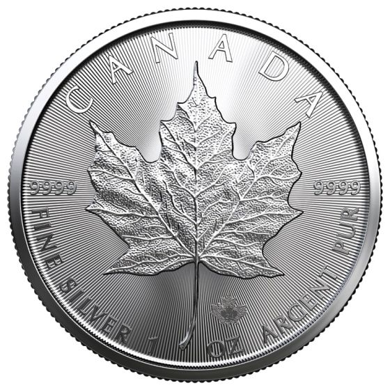 2023 - Silver Maple Leaf Reverse