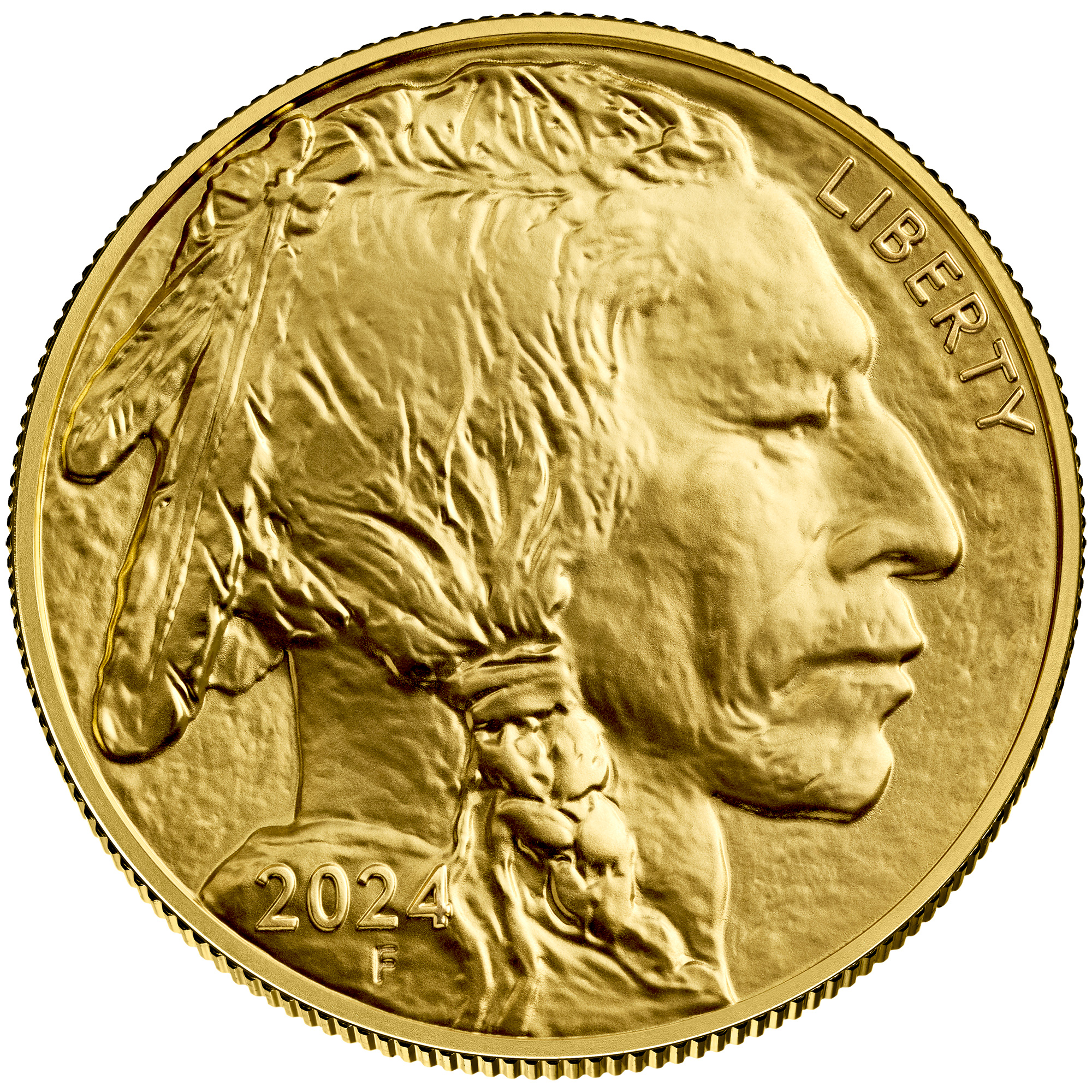 2024 1oz U.S. Gold Buffalo Obverse