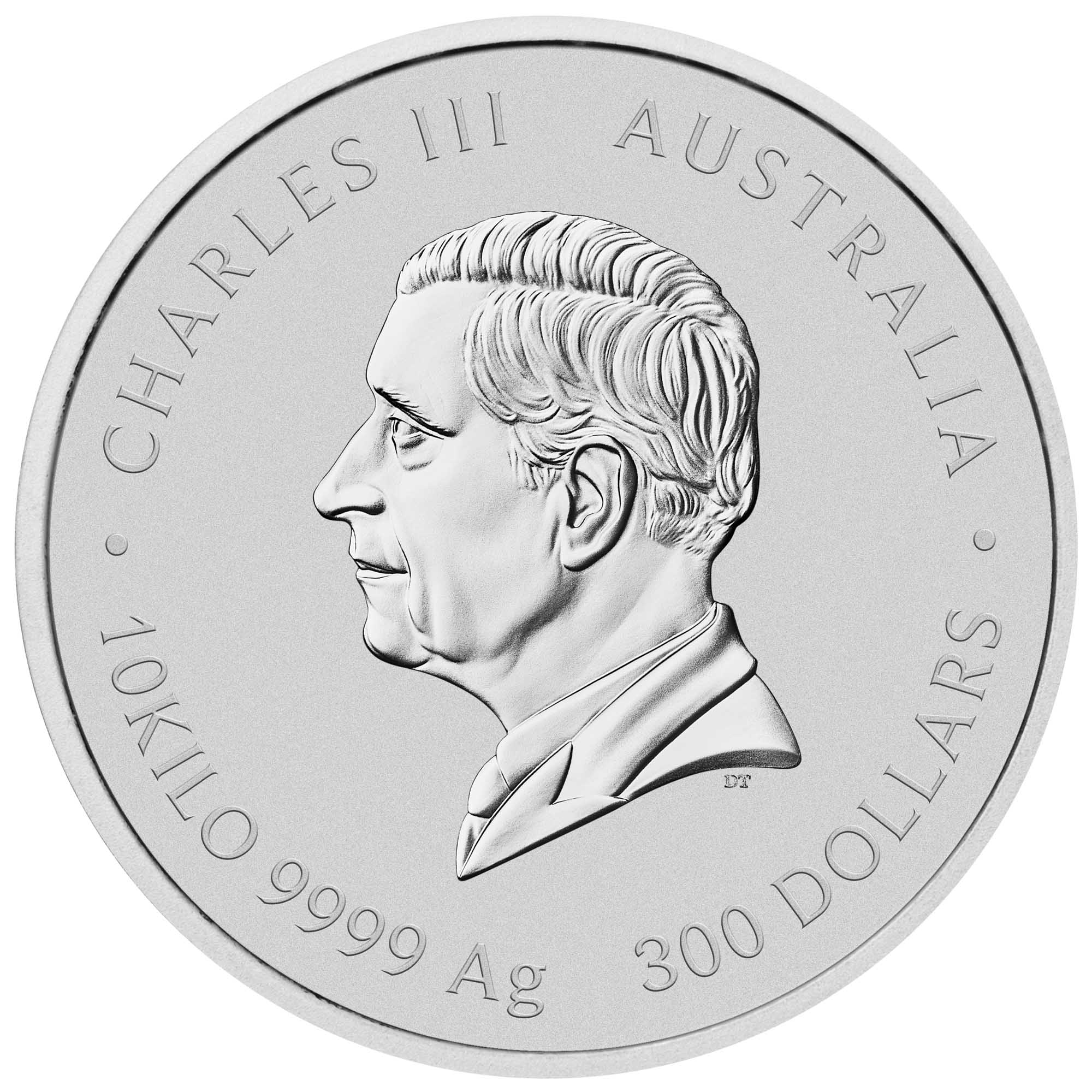 2026 10 kilo Australian Lunar Silver Bullion Coin - Year of the Horse - Series III - Obverse Side