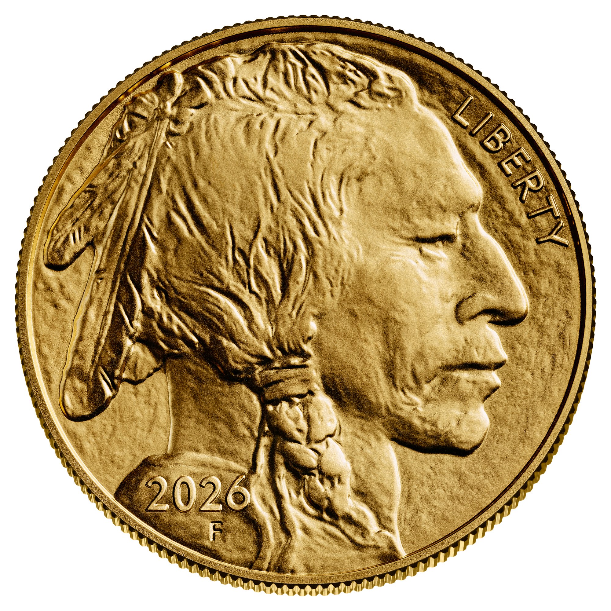 1 oz. American Buffalo Gold Bullion Coin - Obverse Side