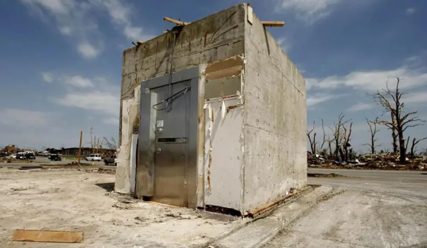 Bank Vault After F5 Tornado