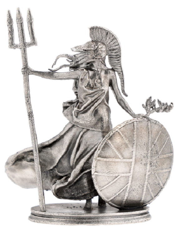 Philip Nathan's "Britannia" - 1 troy oz 999 Silver Statue