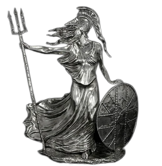 Britannia 30 troy oz Sterling Silver Statue