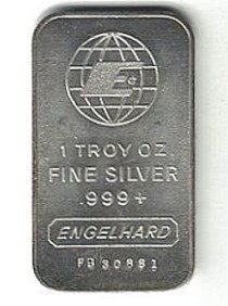engelhard silver bar