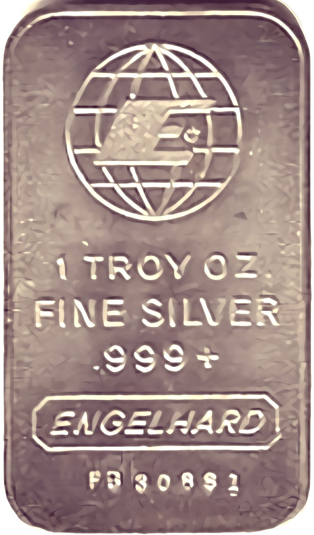 engelhard silver bar