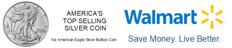 Walmart - 2024 American Eagle Silver Bullion Coins