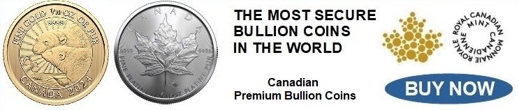 Premium Bullion Coins from the Royal Canadian Mint - The Worlds Most Secure Bullion Coins