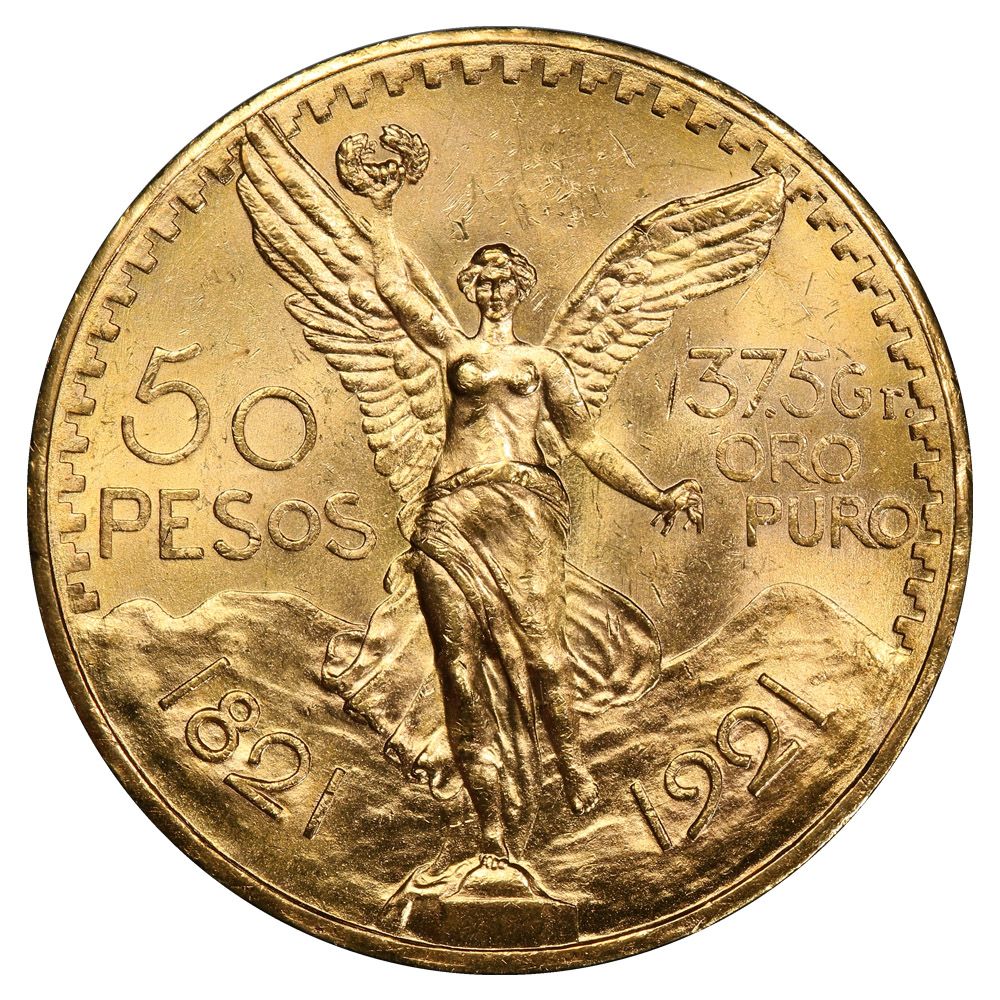 Mexico's 50-peso gold bullion coin