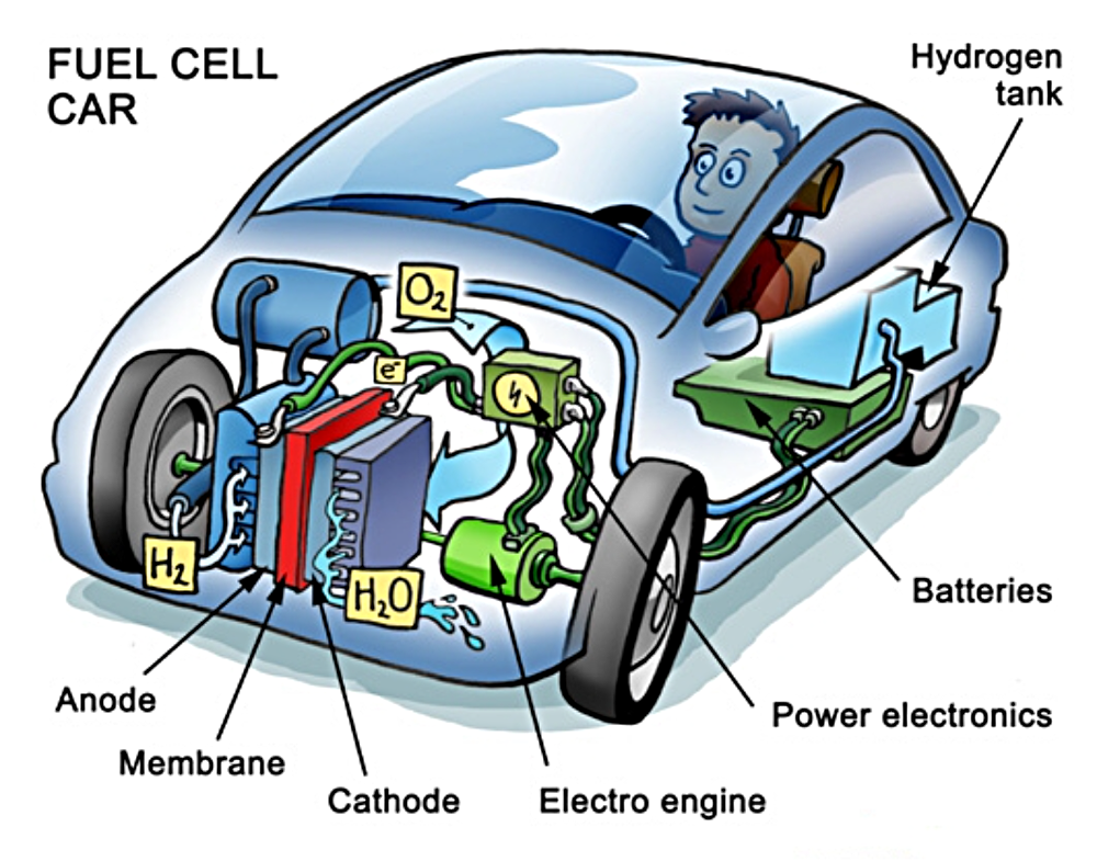 Hydrogen Fuel Cell Car - PEM (Proton Exchange Membrane)