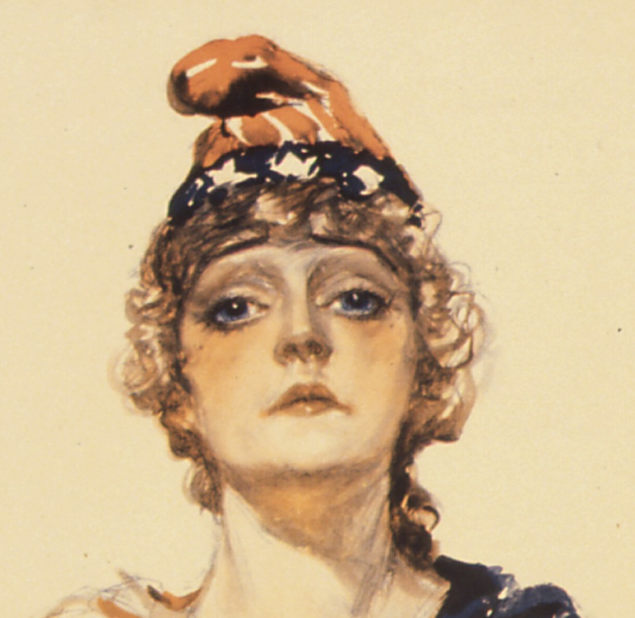 Lady Liberty wearing a Phrygian "Liberty" Cap