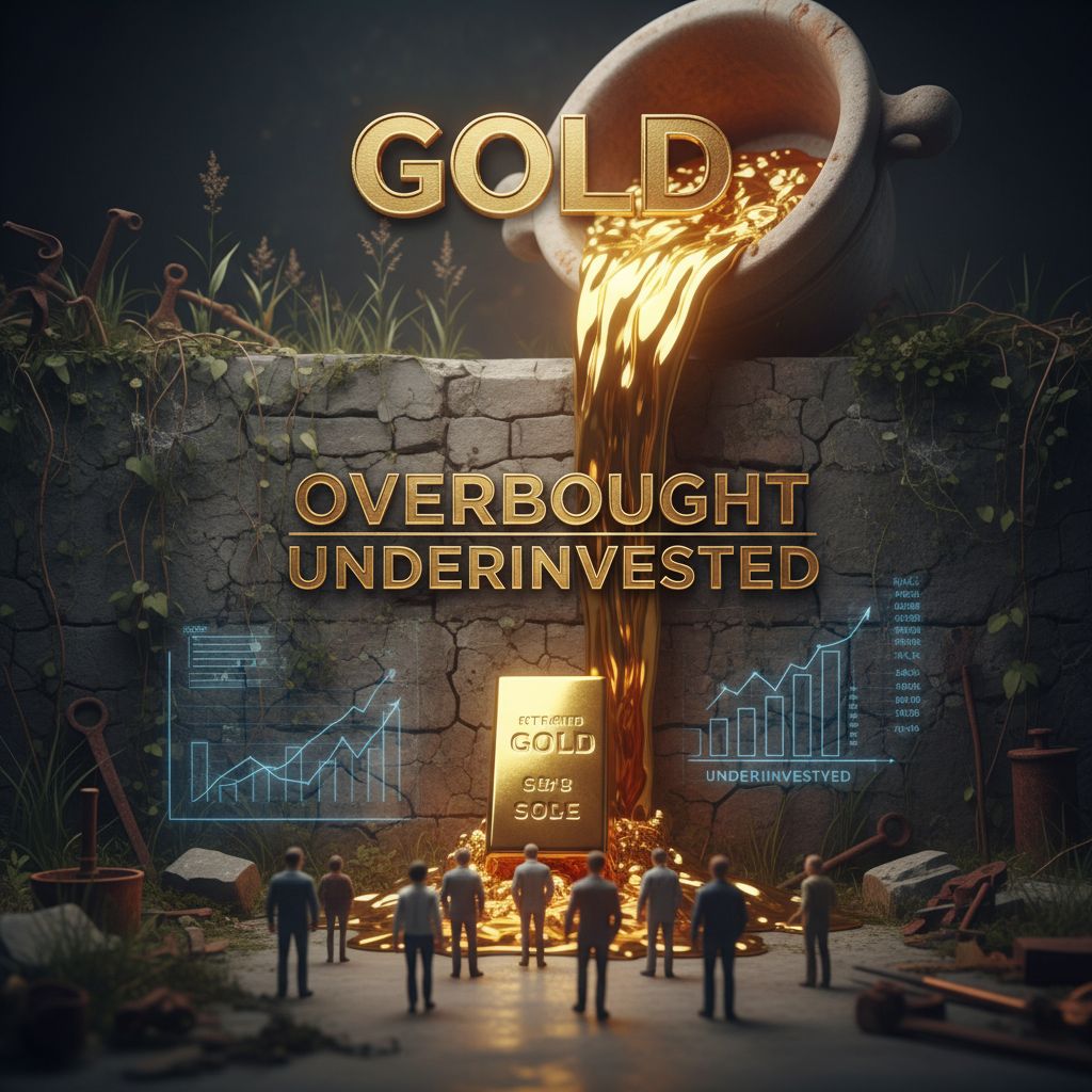 Gold is both Overbought and Underinvested