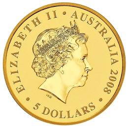 gold kangaroo
