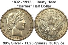 barber halfdollar